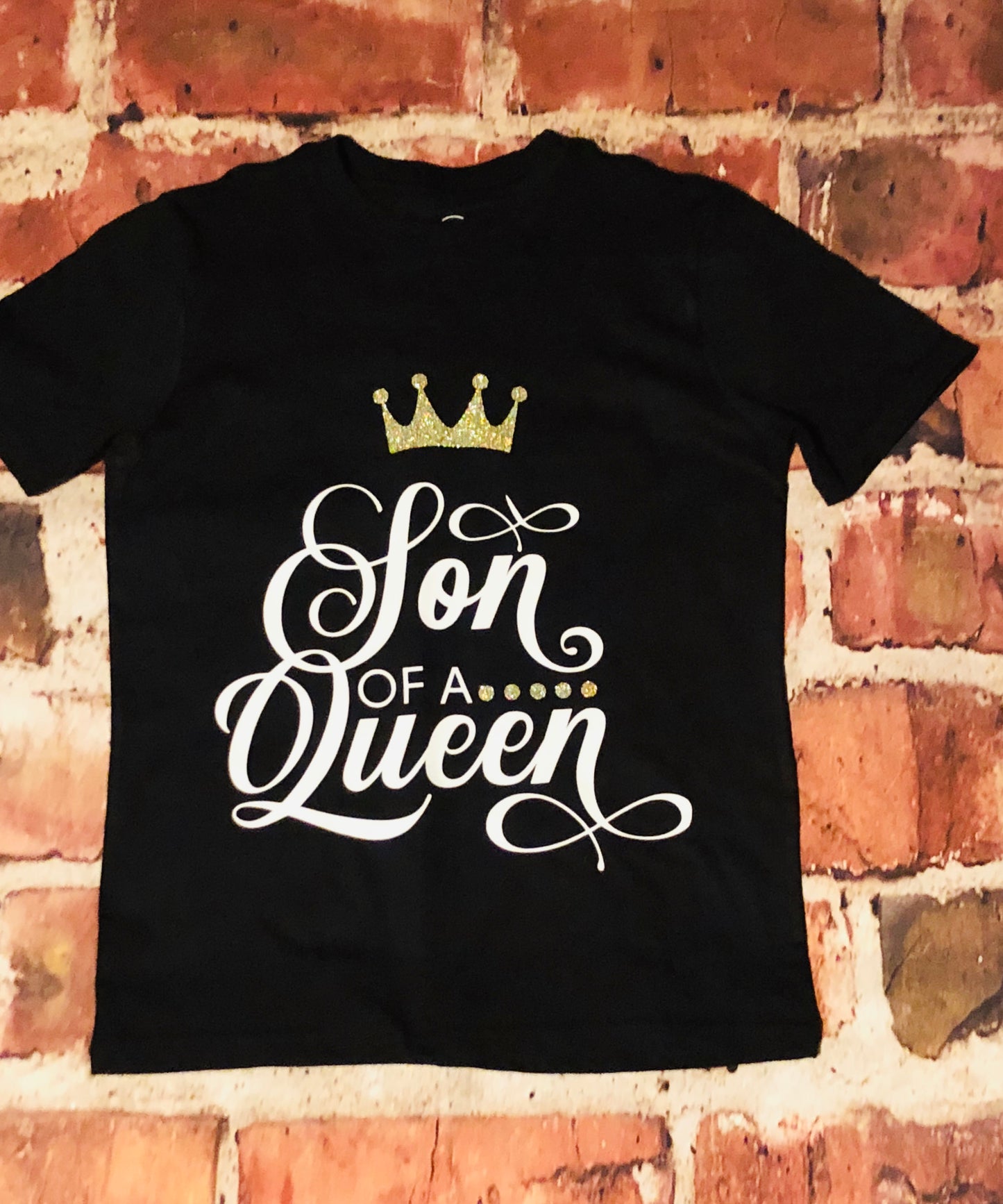Mother of a Prince and Son of a Queen T-shirt set