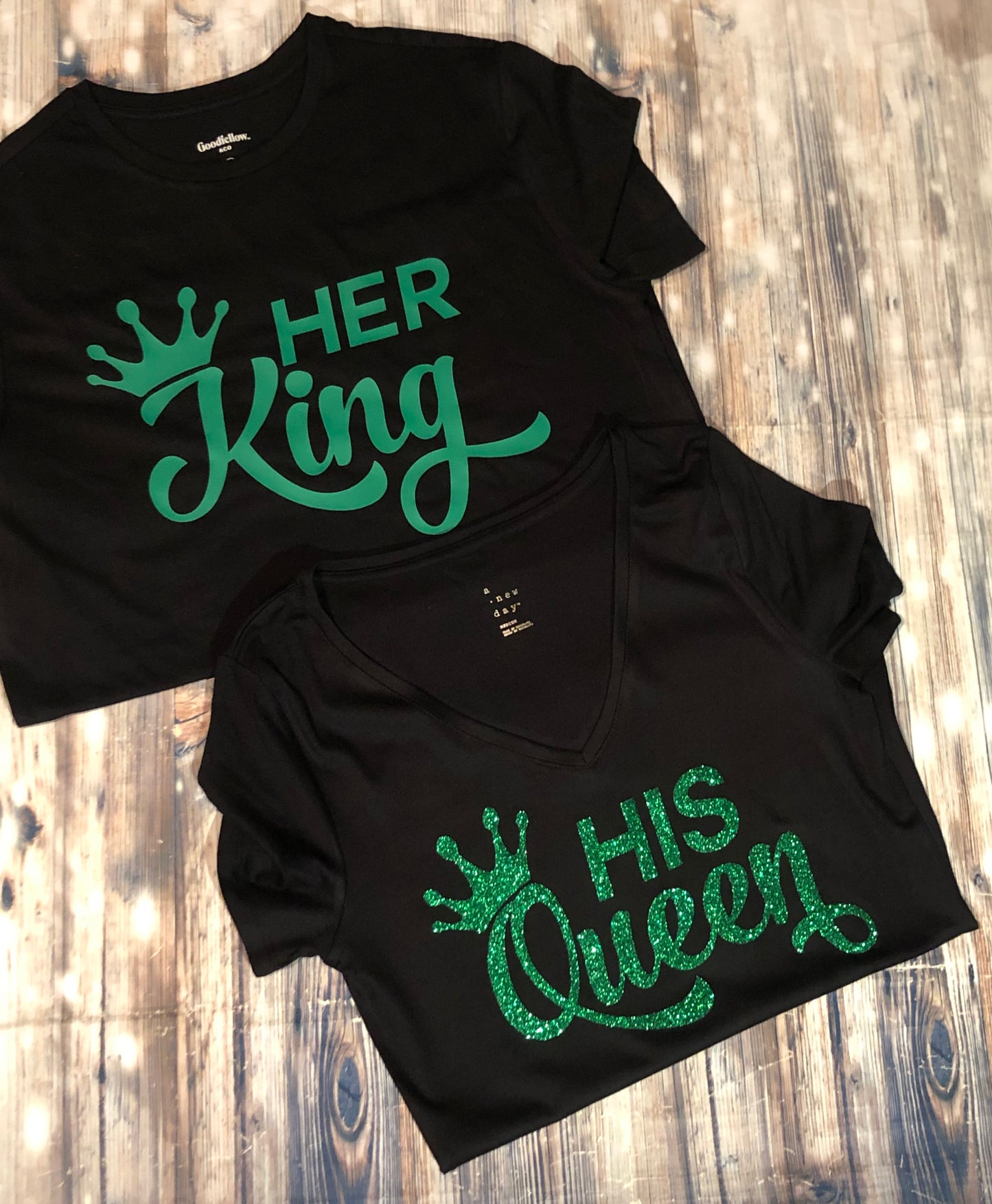 His King and His Queen Couple T-shirt set