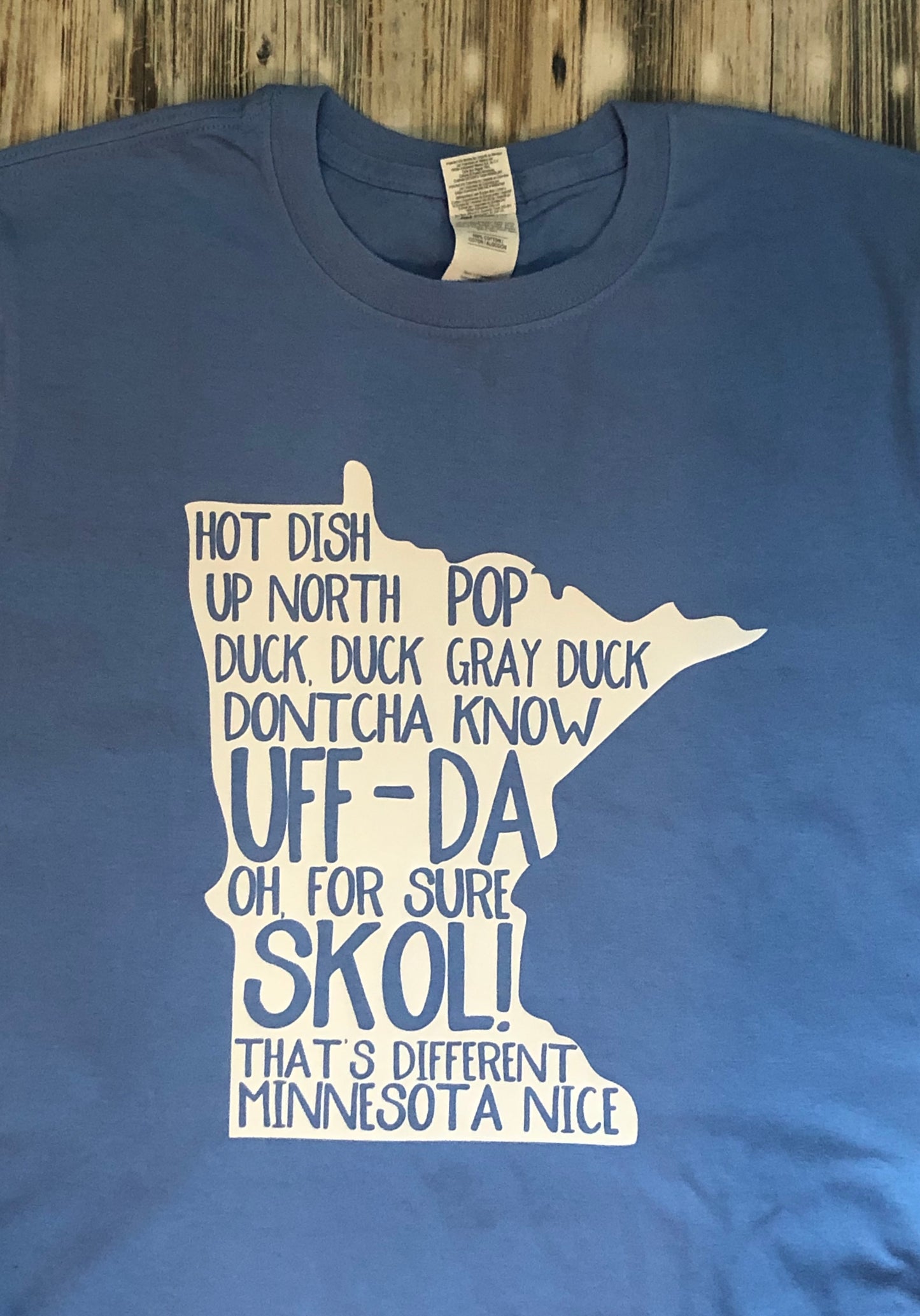 Minnesota Phrases tee