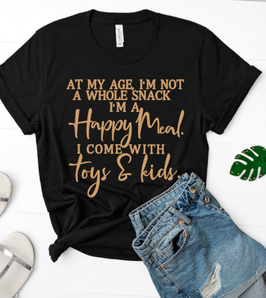 Happy Meal, Not a snack