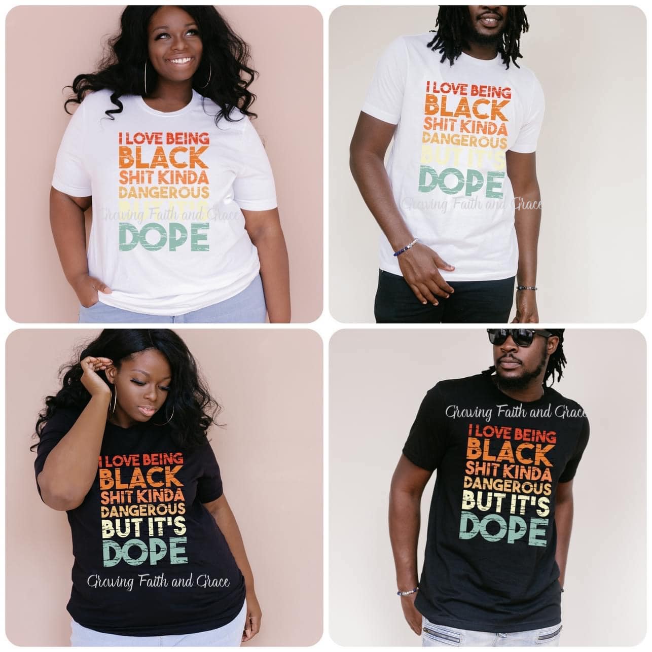 I love being black...Dangerous and Dope