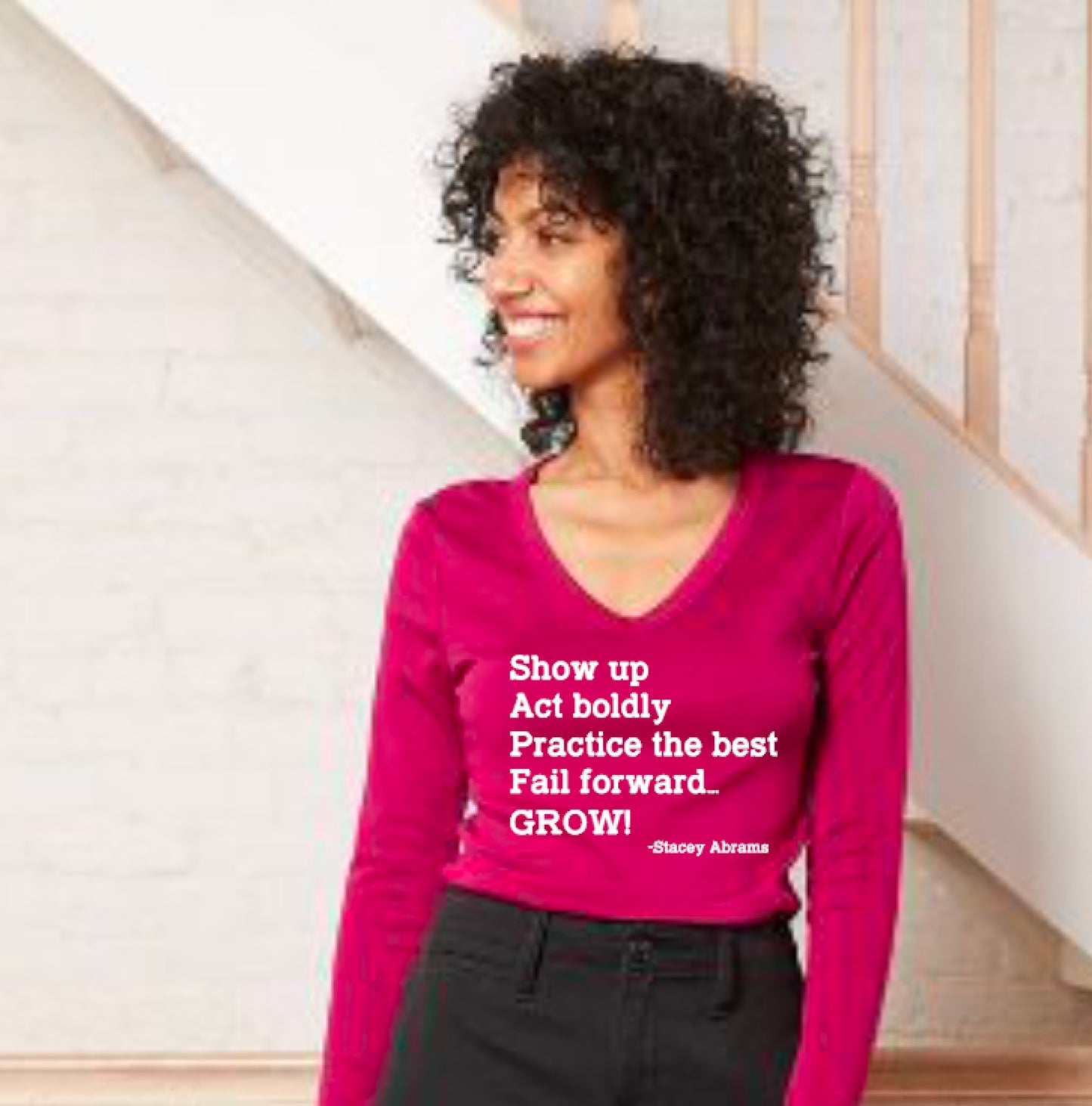 Fuchsia...Stand Up, Act Boldly