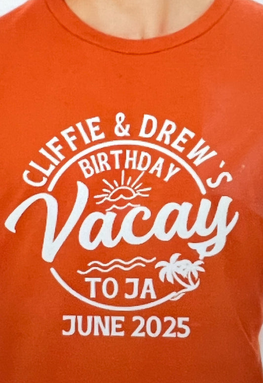 Custom- Family Celebration Tee