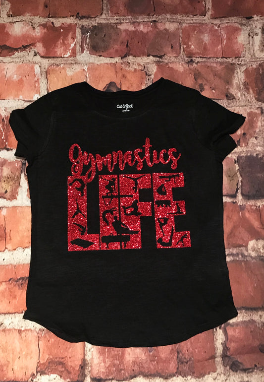 Gymnastics Life Kids Tee