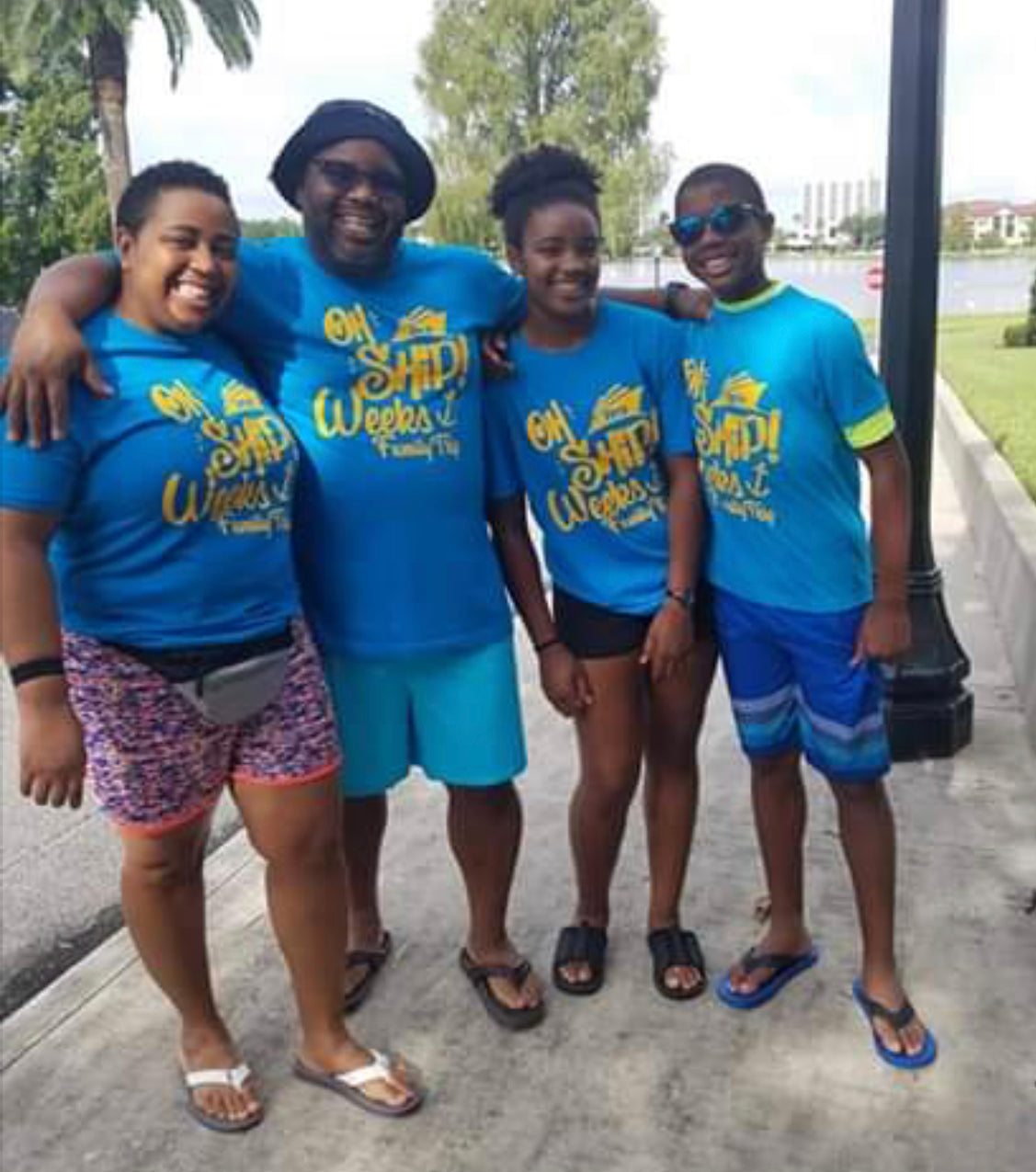 Oh Ship! Family Trip with name