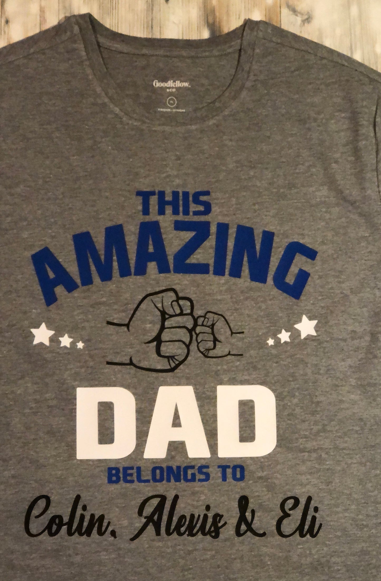 Amazing Dad tee (Gray)