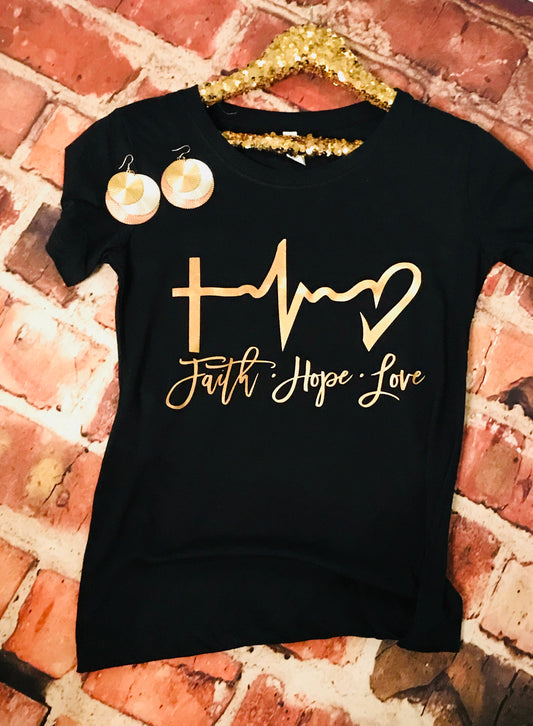 Faith, Hope and Love Tee