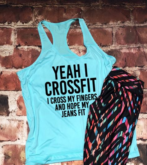 Cross Fit funny Tee