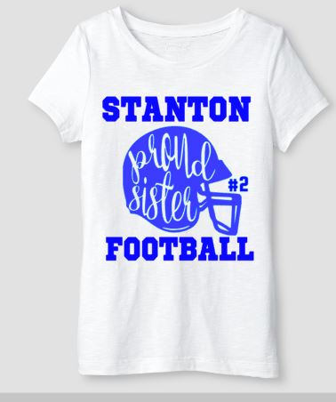 Football - Proud Sister Tshirt