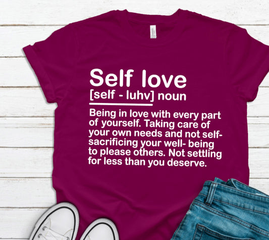 Self-love definition