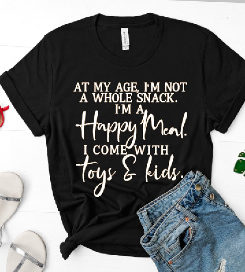 Happy Meal, Not a snack